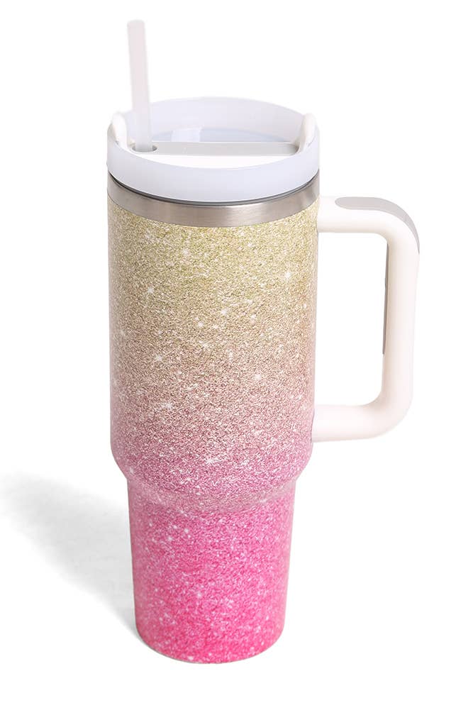 Ombre 40oz Handle Tumbler
