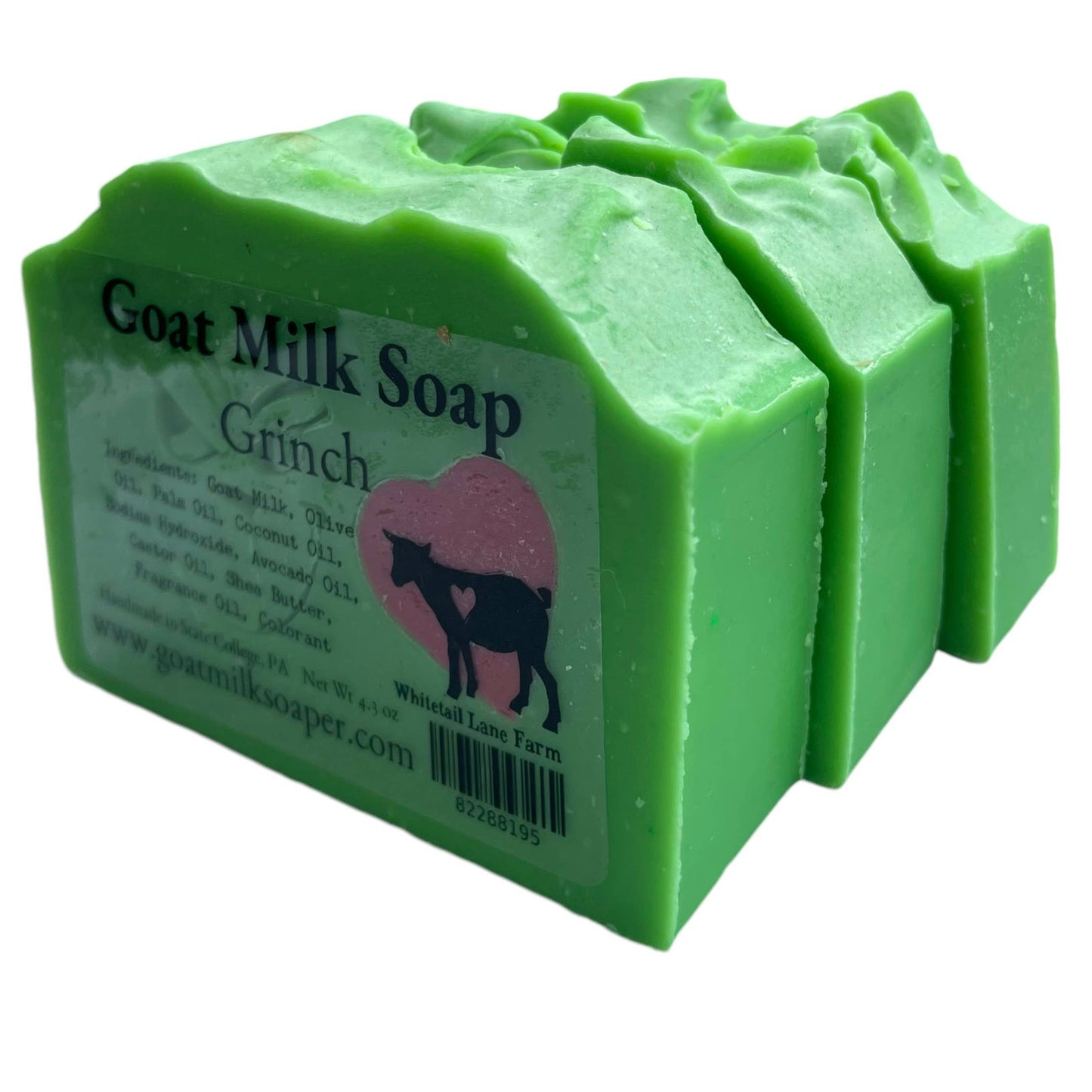 Grinch Goat Milk Soap