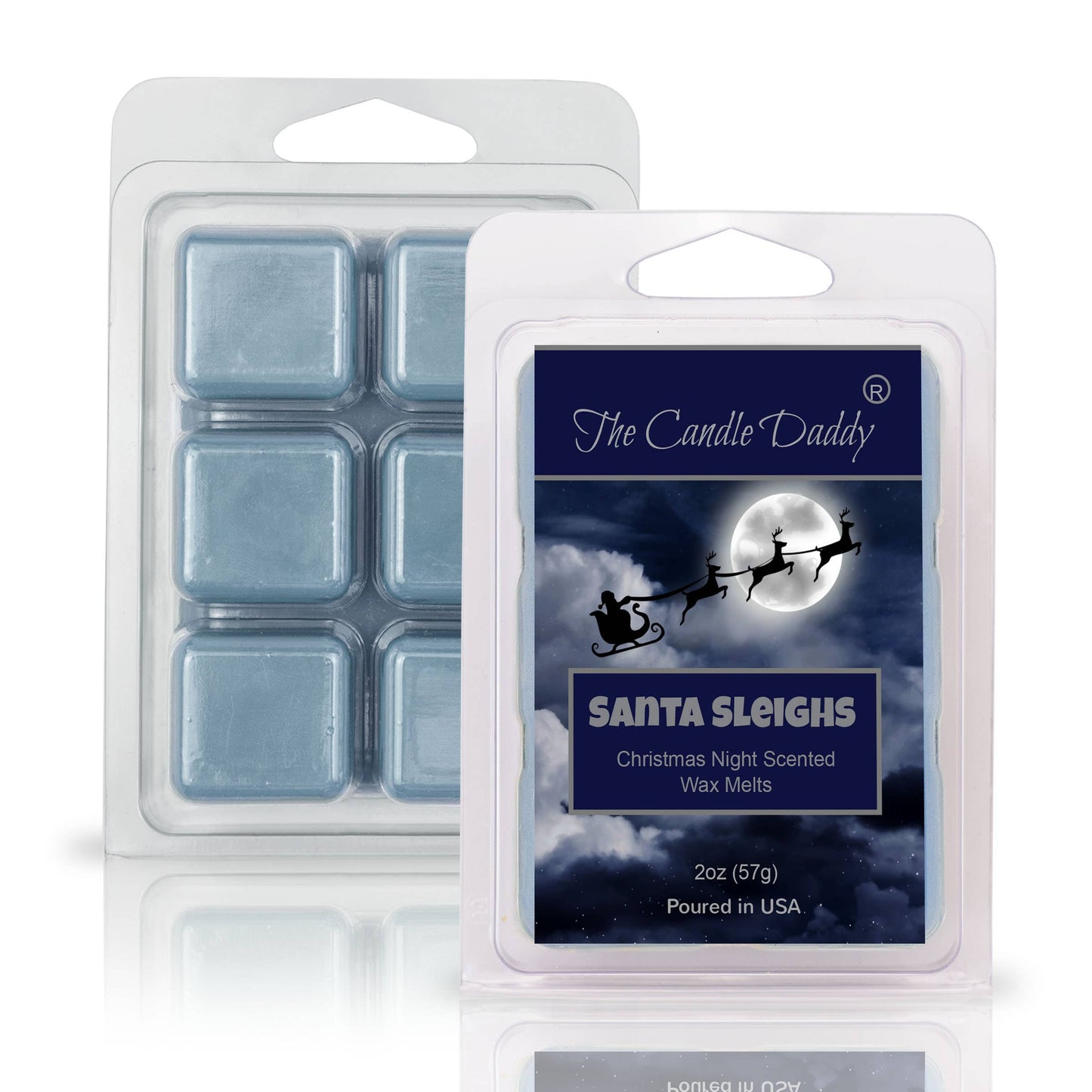 SANTA SLEIGHS - CHRISTMAS NIGHT SCENTED WAX MELT