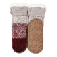 MUK LUKS Women's Short Cable Slipper Sock