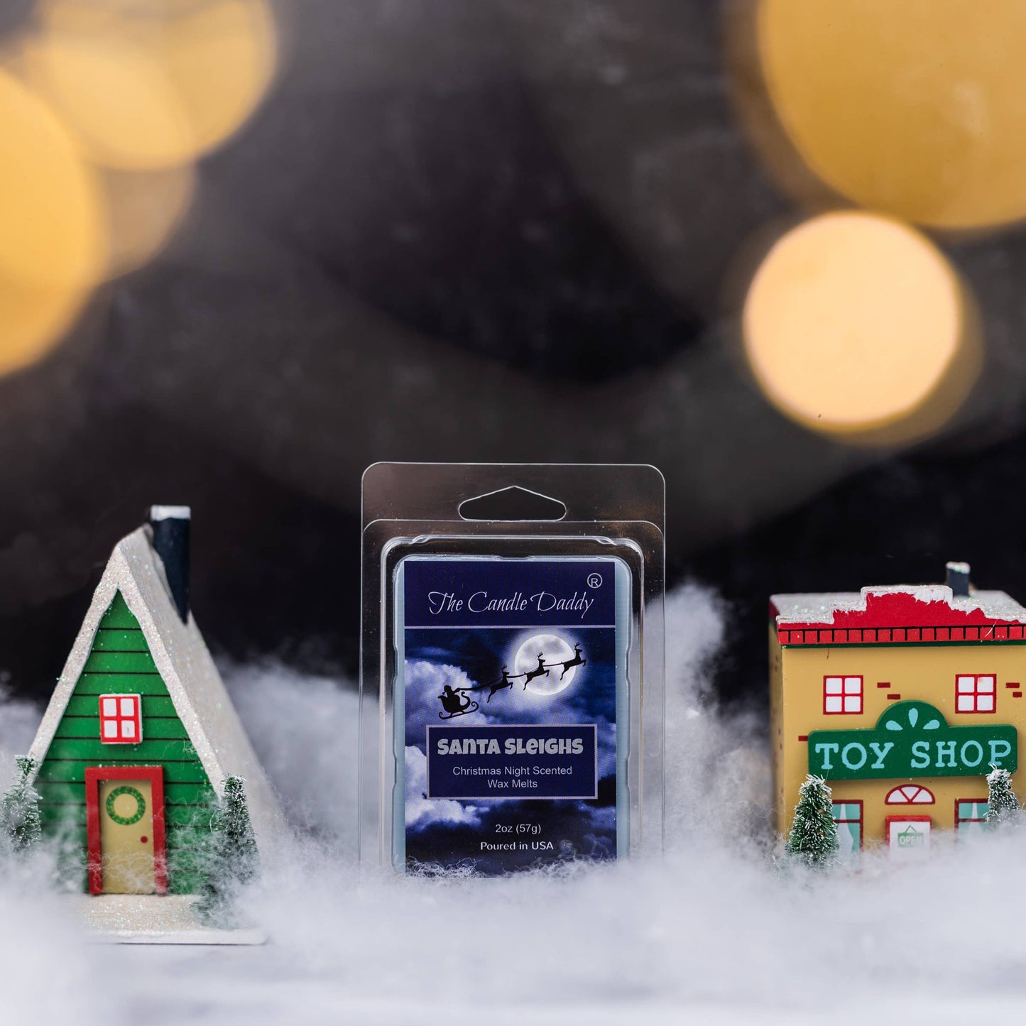 SANTA SLEIGHS - CHRISTMAS NIGHT SCENTED WAX MELT