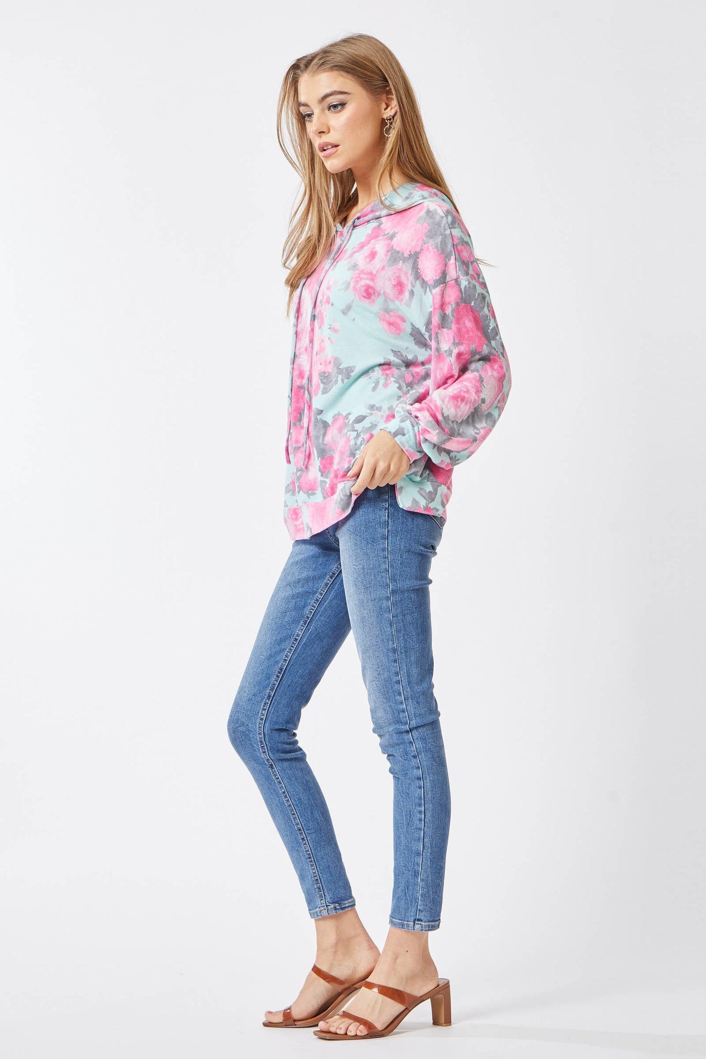 Fun Print Adjustable Hoodie