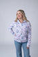 IN STOCK HalfZip Hoodie - Ditsy Blush Floral