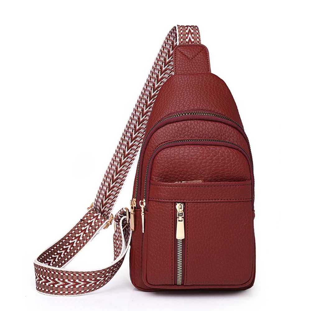 Retro Versatile PU Crossbody Bag