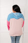 Lovely Melody Color Block Hoodie Size S