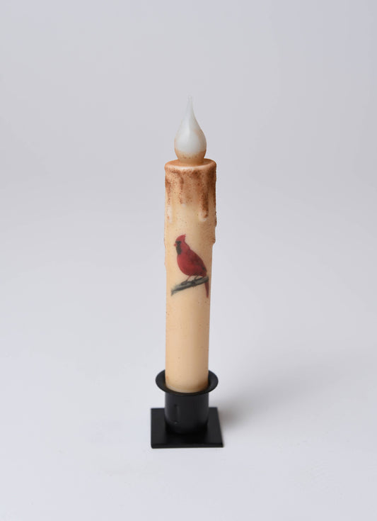 Cardinal Battery Operated LED Timer Taper Candle