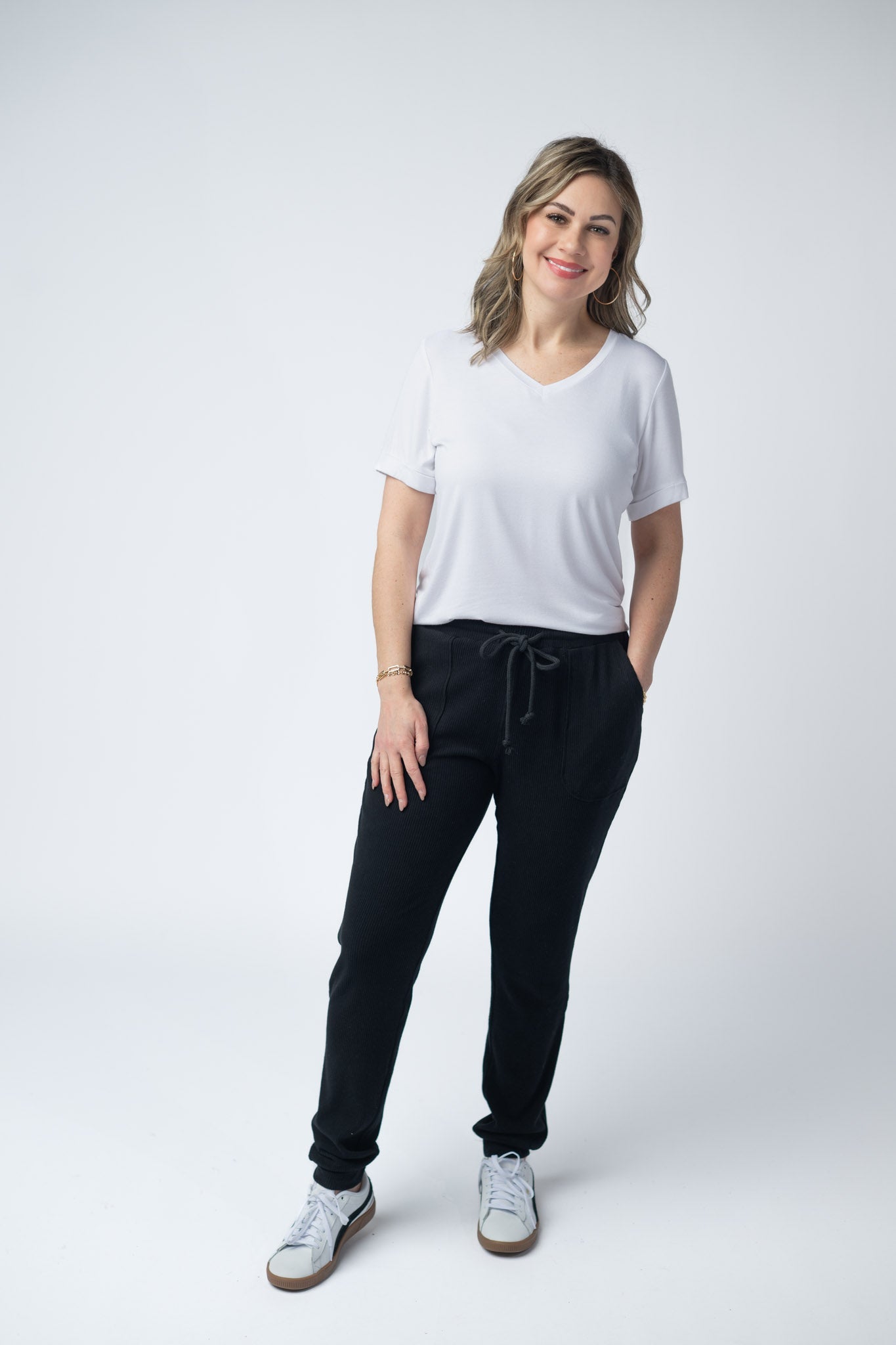 IN STOCK Corrine Joggers - Black