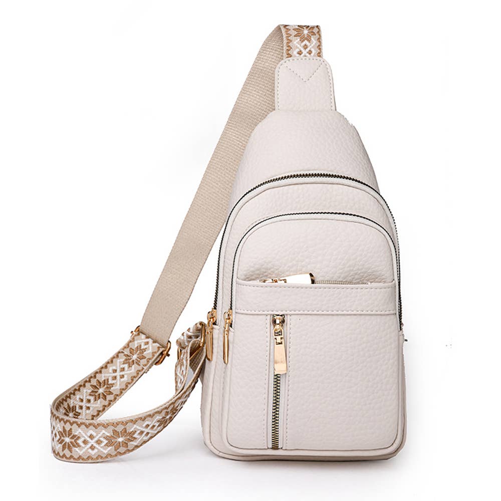 Retro Versatile PU Crossbody Bag