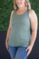 IN STOCK Ava Tank - Sage
