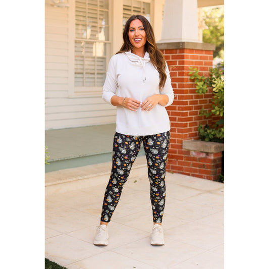 Ready to Ship | Halloween Gnomes Full Length Leggings *