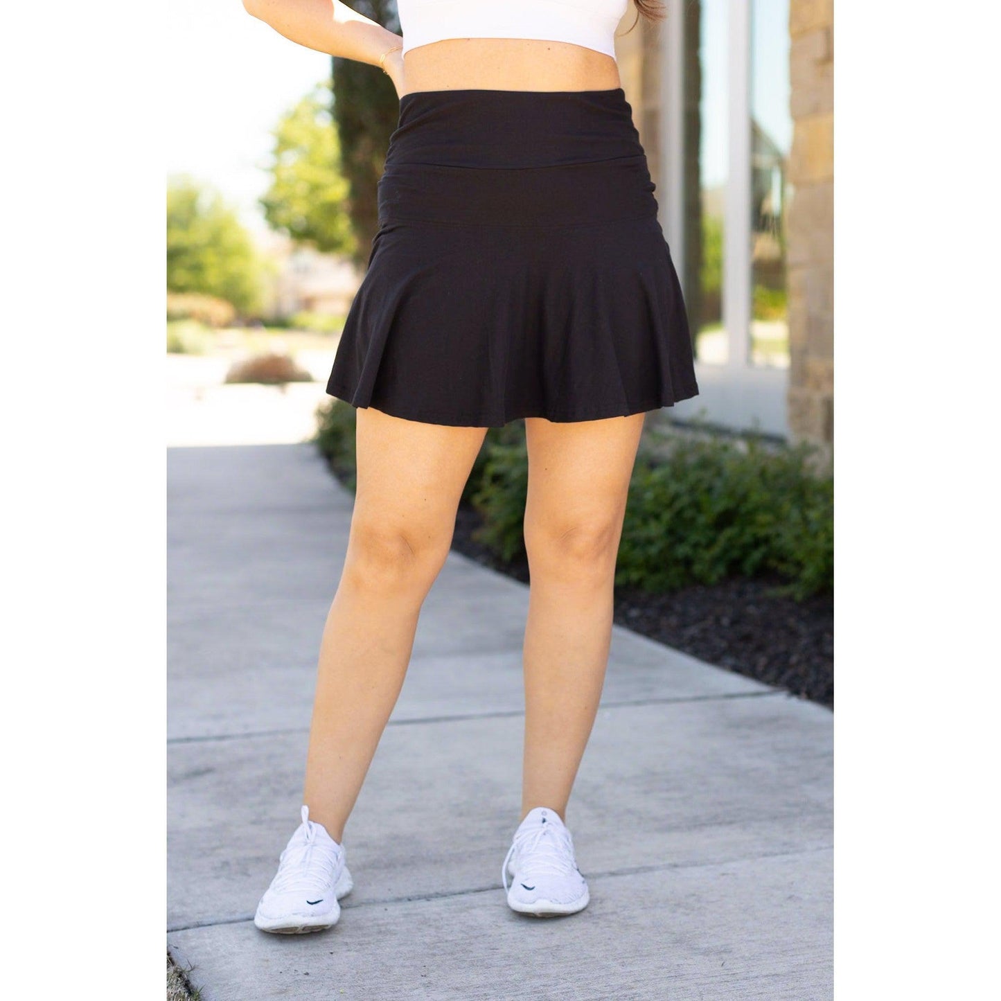 PreOrder | The Brielle Black Skort - Round 8