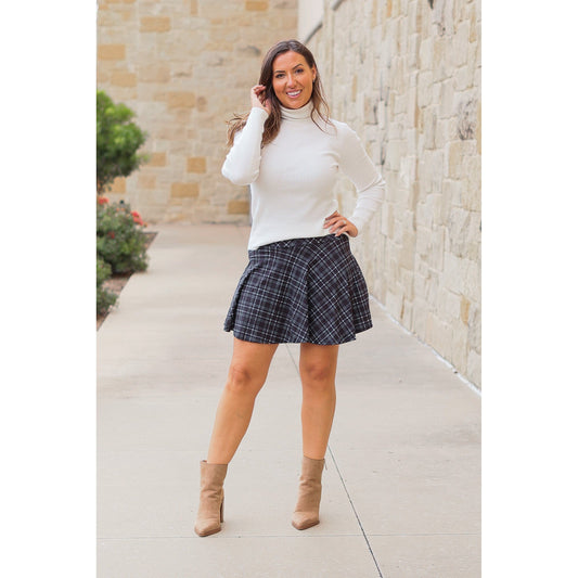 Ready to Ship | The Brenna Plaid Skort