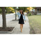 Julia Rose Dakota Dress women’s boutique midi dress front view, Woman wearing Julia Rose Dakota Dress casual everyday outfit