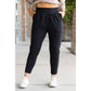 Soft stretch harem joggers with High waistband pockets by Julia Rose