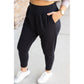 Soft stretch harem joggers with High waistband pockets by Julia Rose