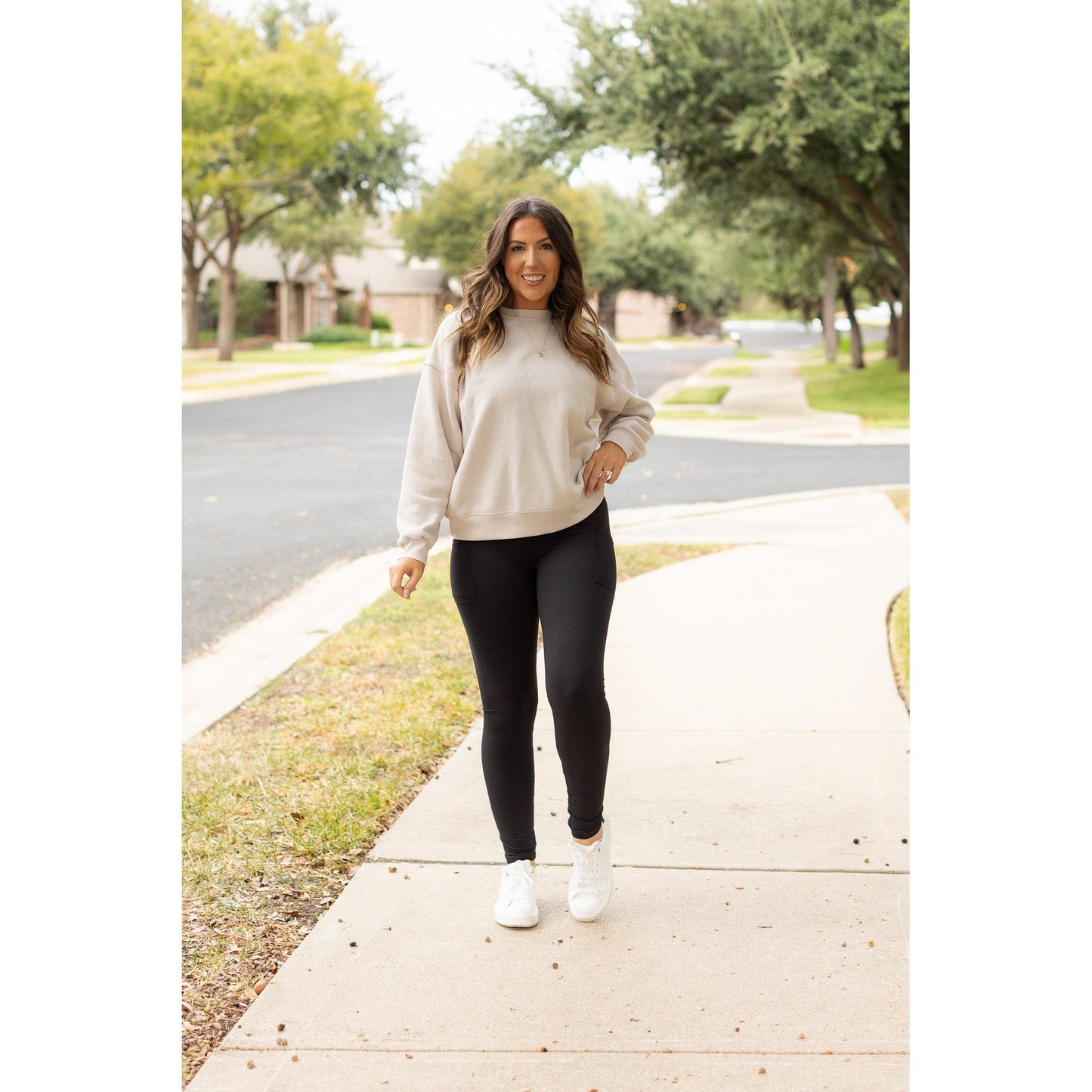 PreOrder |  BLACK FULL-LENGTH Leggings with POCKET  - Luxe Leggings by Julia Rose®