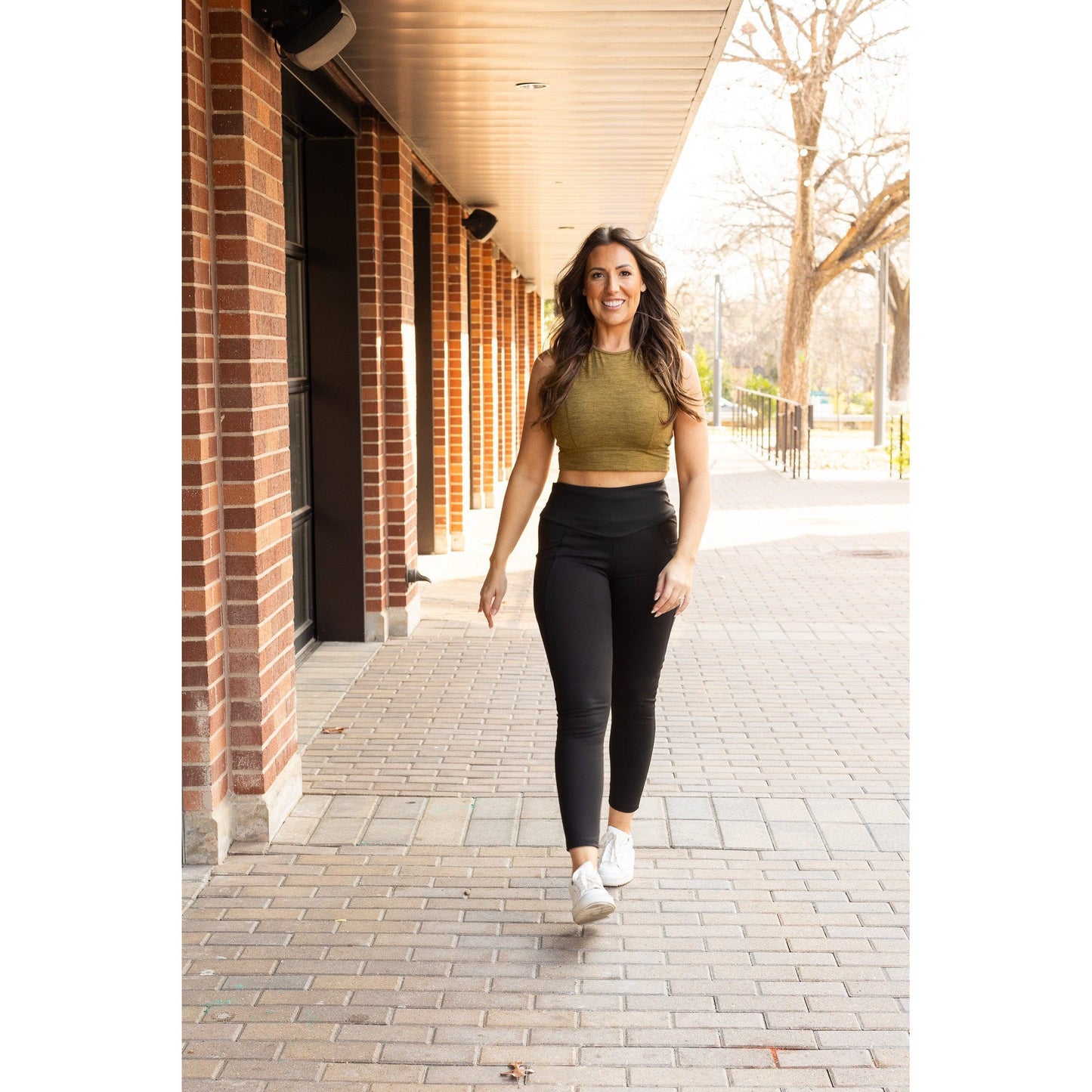 PreOrder | The Adriana - Tummy Control Full Length Leggings with Pockets - Round 2