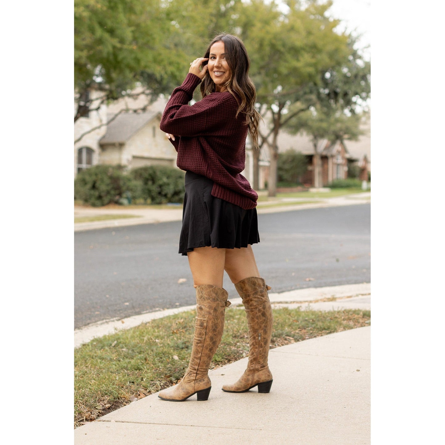 Ready to Ship | The Brielle Black Skort - Round 7