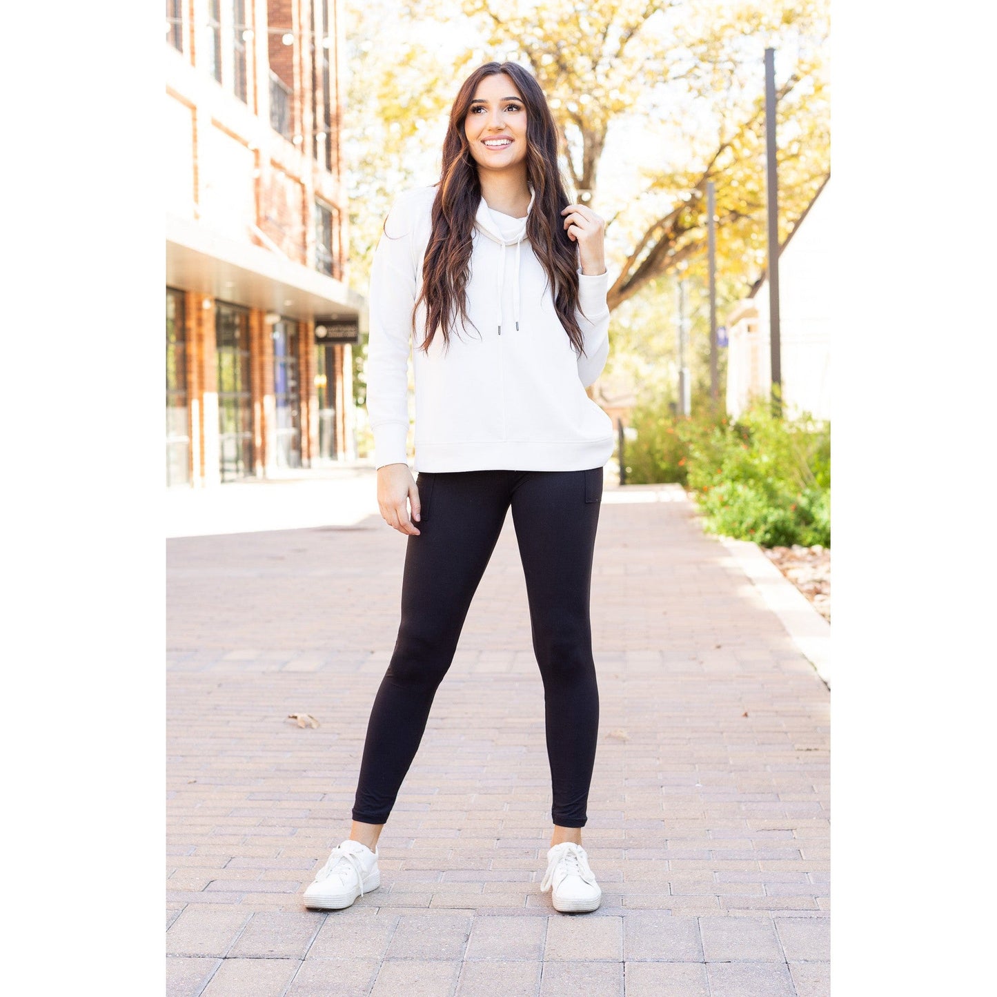 PreOrder |  BLACK FULL-LENGTH Leggings with POCKET  - Luxe Leggings by Julia Rose®