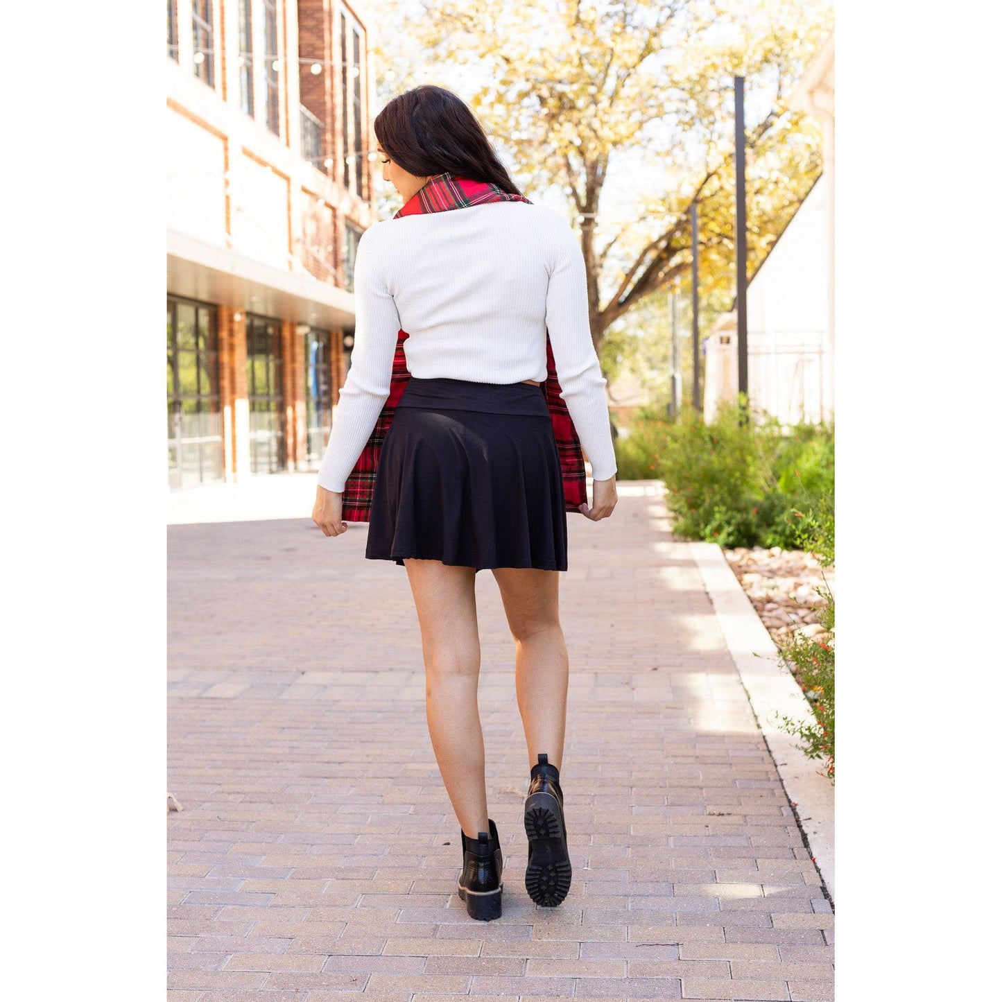 Ready to Ship | The Brielle Black Skort - Round 7