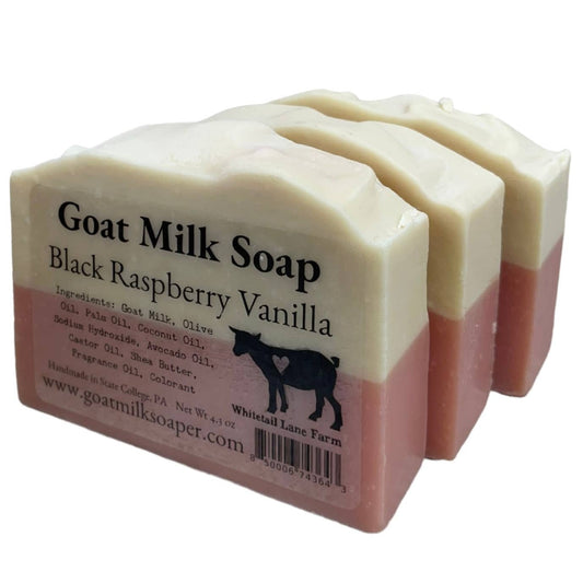 Black Raspberry Vanilla Goat Milk Soap