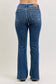 Casey Mid Rise Bootcut with Cell Phone Back Pocket & Slit