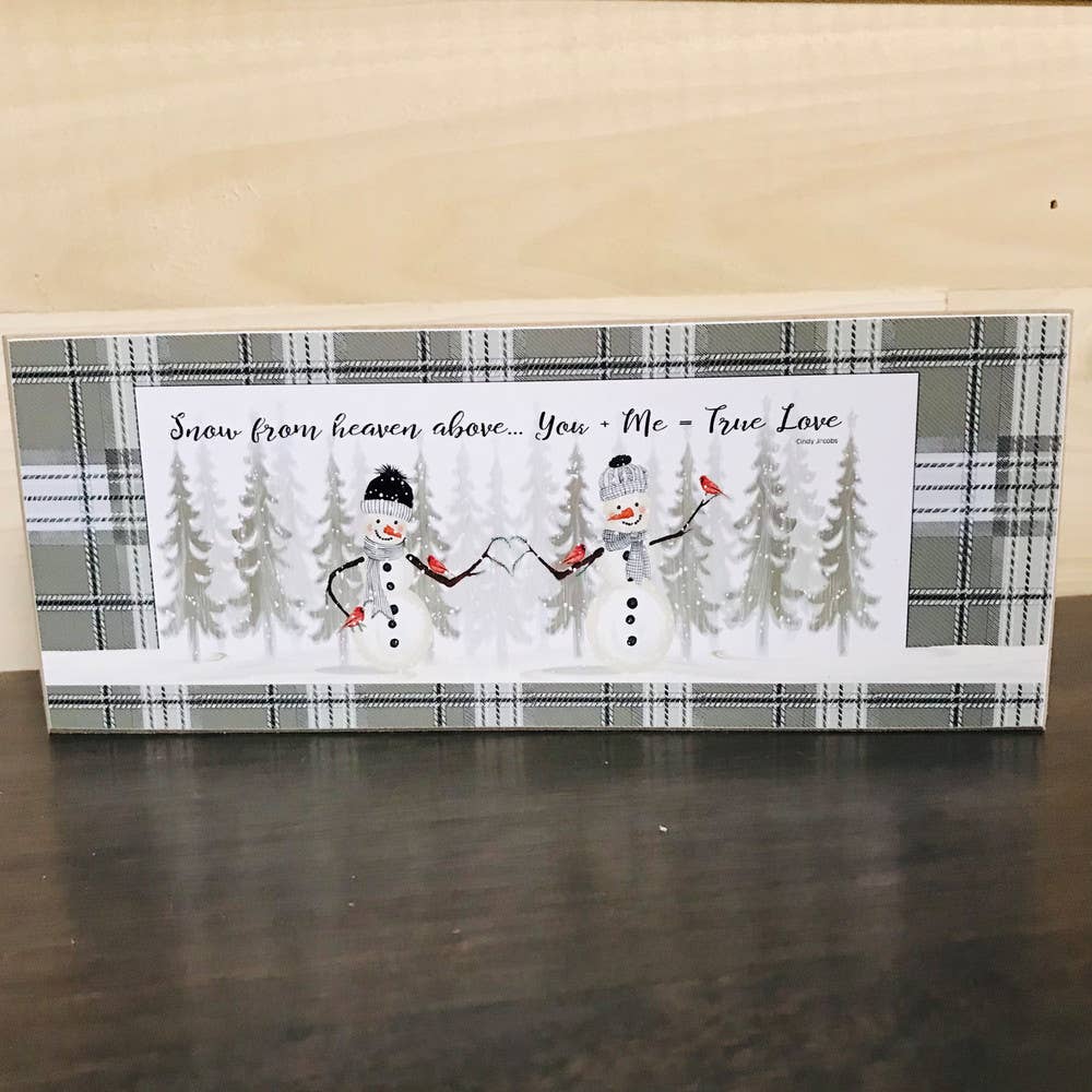 CIN2580A Snowy Love Block