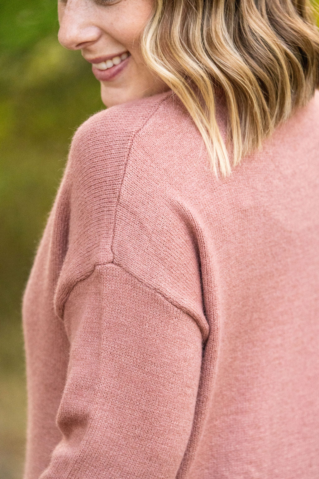 IN STOCK Molly Sweater - Mauve FINAL SALE