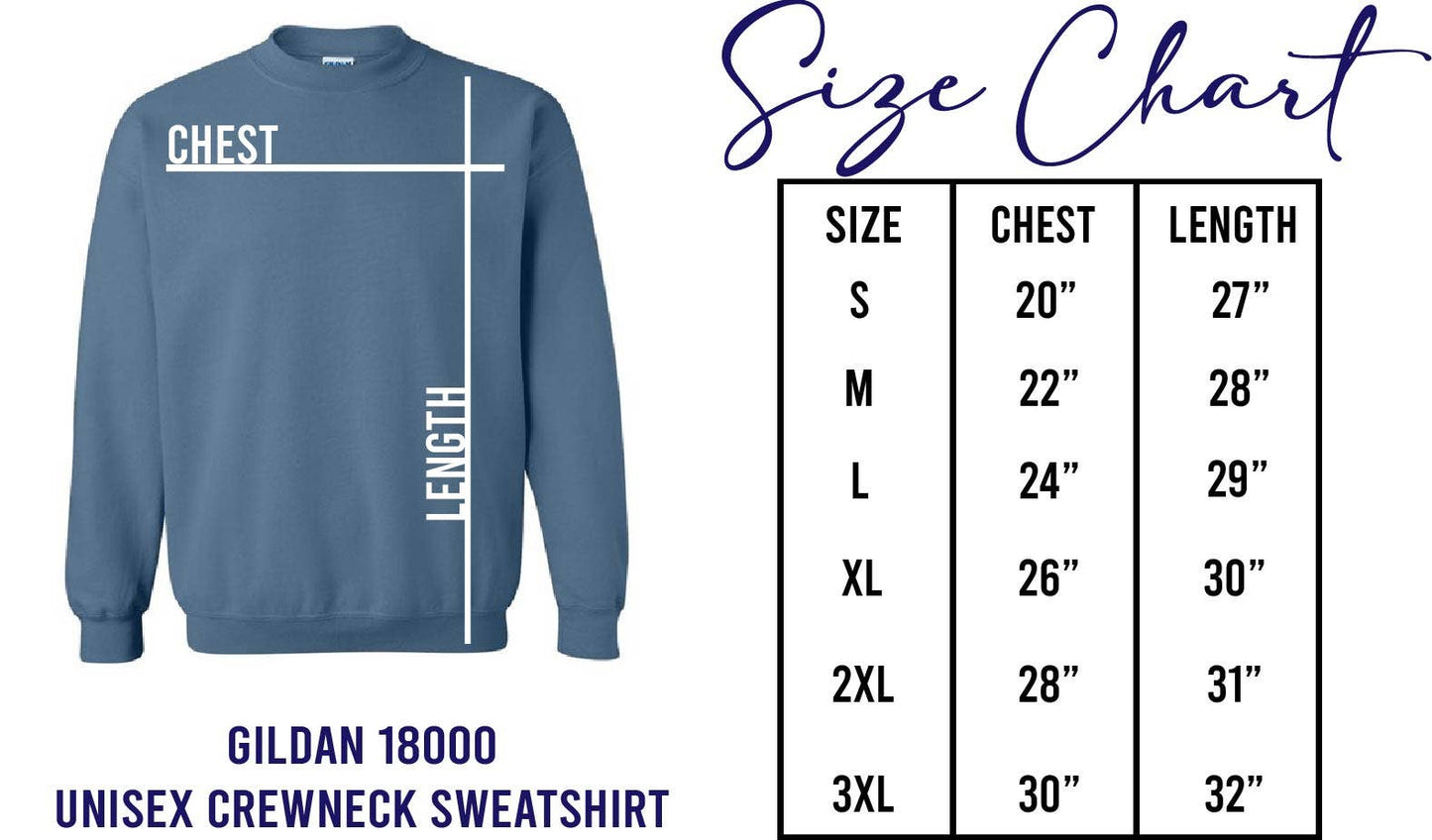 Bleached & Distressed Leopard Heart Crew