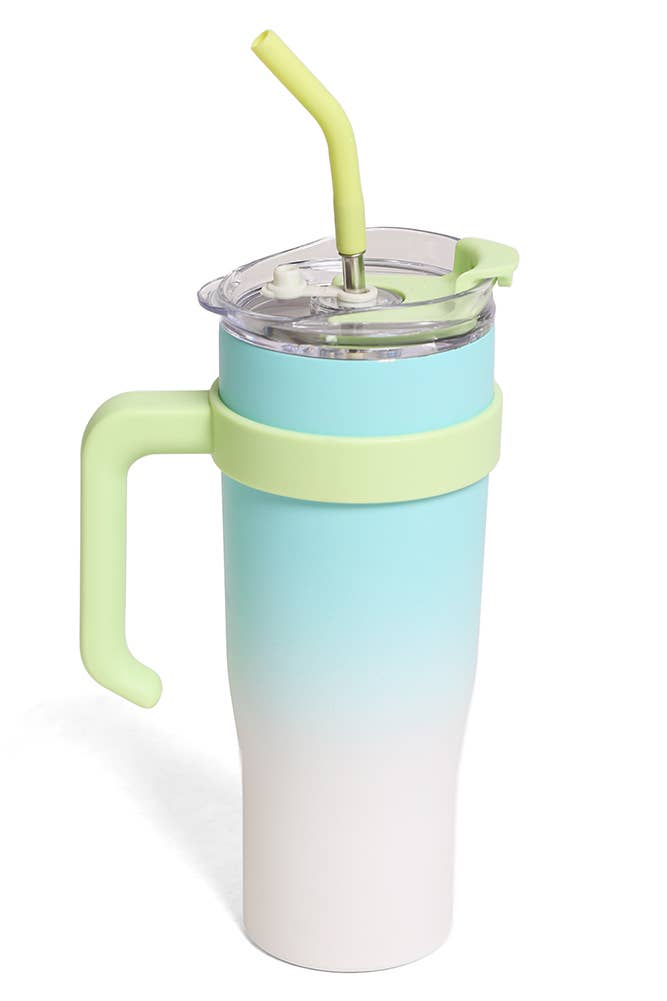 Color Gradient 40oz Handle Tumbler
