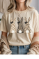 Neutral Bunnies Graphic Tee