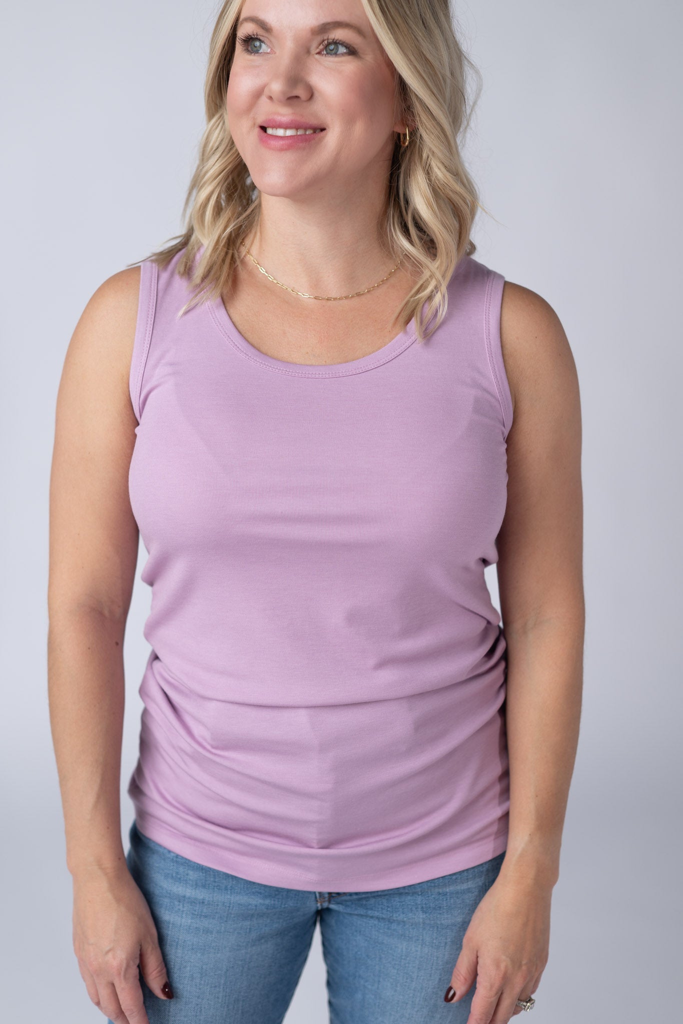 IN STOCK Ava Tank - Lilac