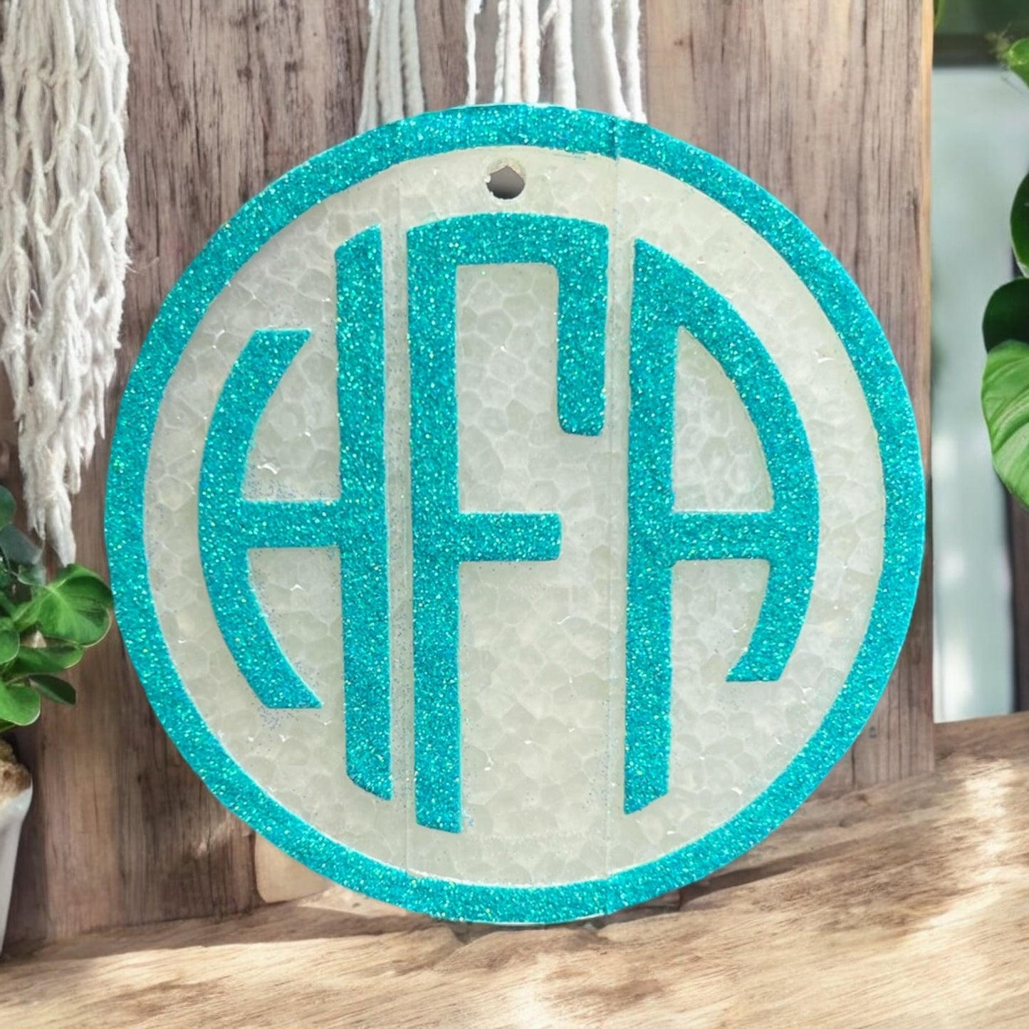 Ocean Monogrammed Freshie