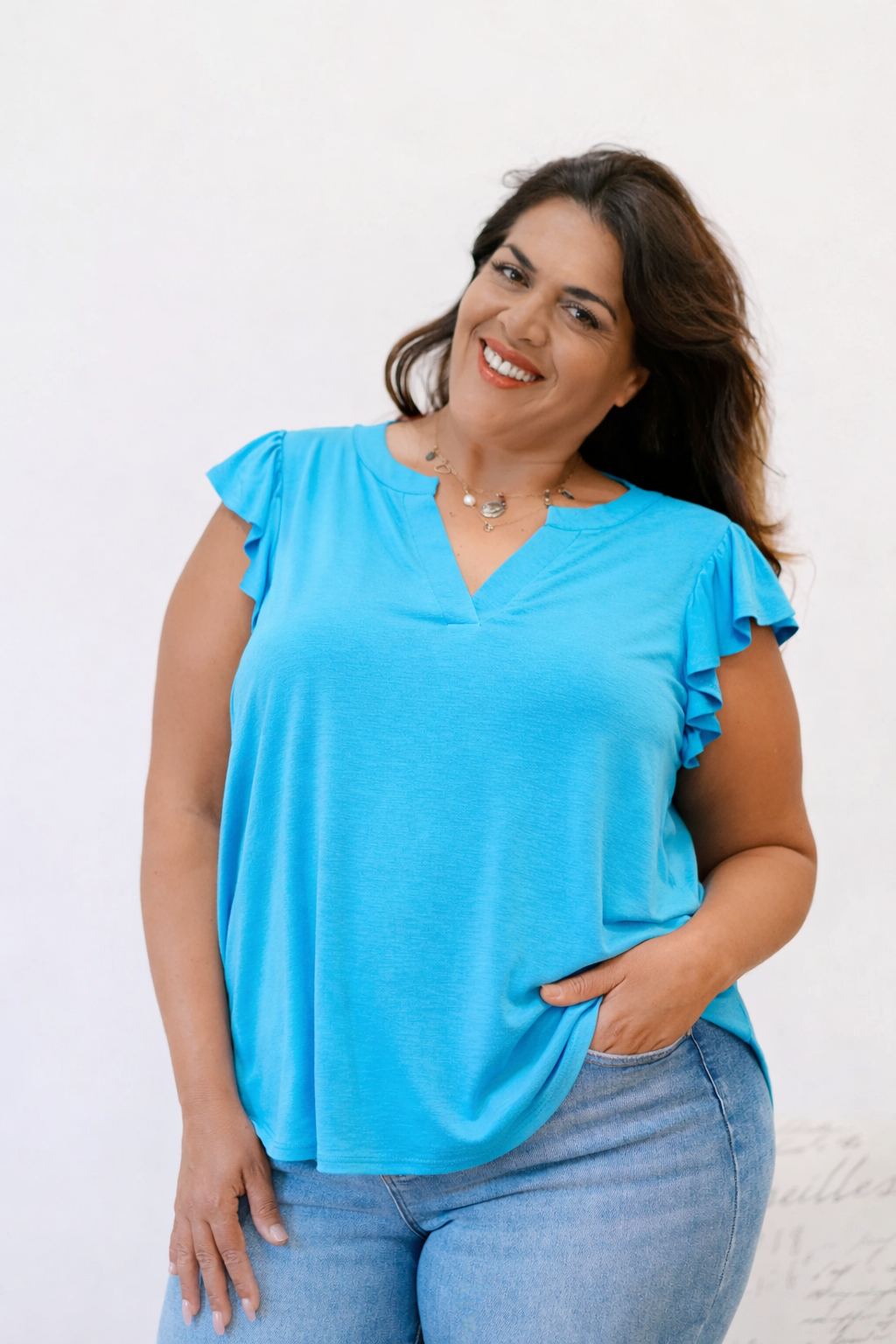 Aqua Breeze Lizzy Top