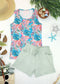 IN STOCK Ava Tank - Tropical Palm