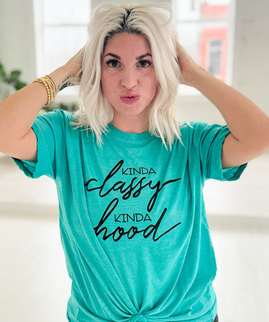 Kinda Classy Kinda Hood Graphic Tee