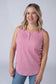 IN STOCK Alison Henley Tank - Rose FINAL SALE