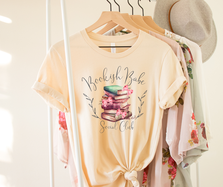 Bookish Babe Social Club Graphic T (S-3XL)