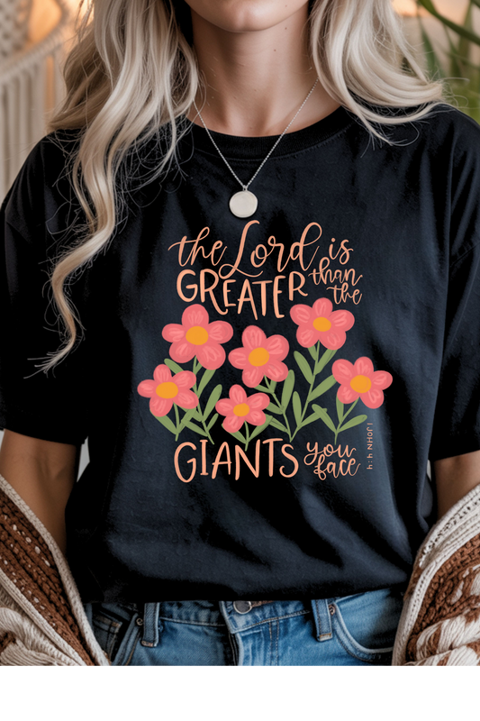 The Lord is Greater Graphic Tee
