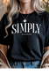 Simply Blessed Graphic Tee