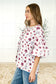 Blossom Breeze Balloon Sleeve Blouse