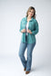 IN STOCK Brenna Button Down Top - Teal