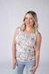 IN STOCK Ava Tank - Cottage Floral