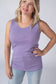 IN STOCK Ava Tank - Heathered Lavender