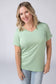 IN STOCK Sophie Top - Seafoam Green FINAL SALE