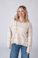 IN STOCK Maddie Striped Hoodie - Natural