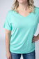 IN STOCK Chloe Cozy Top - Turquoise