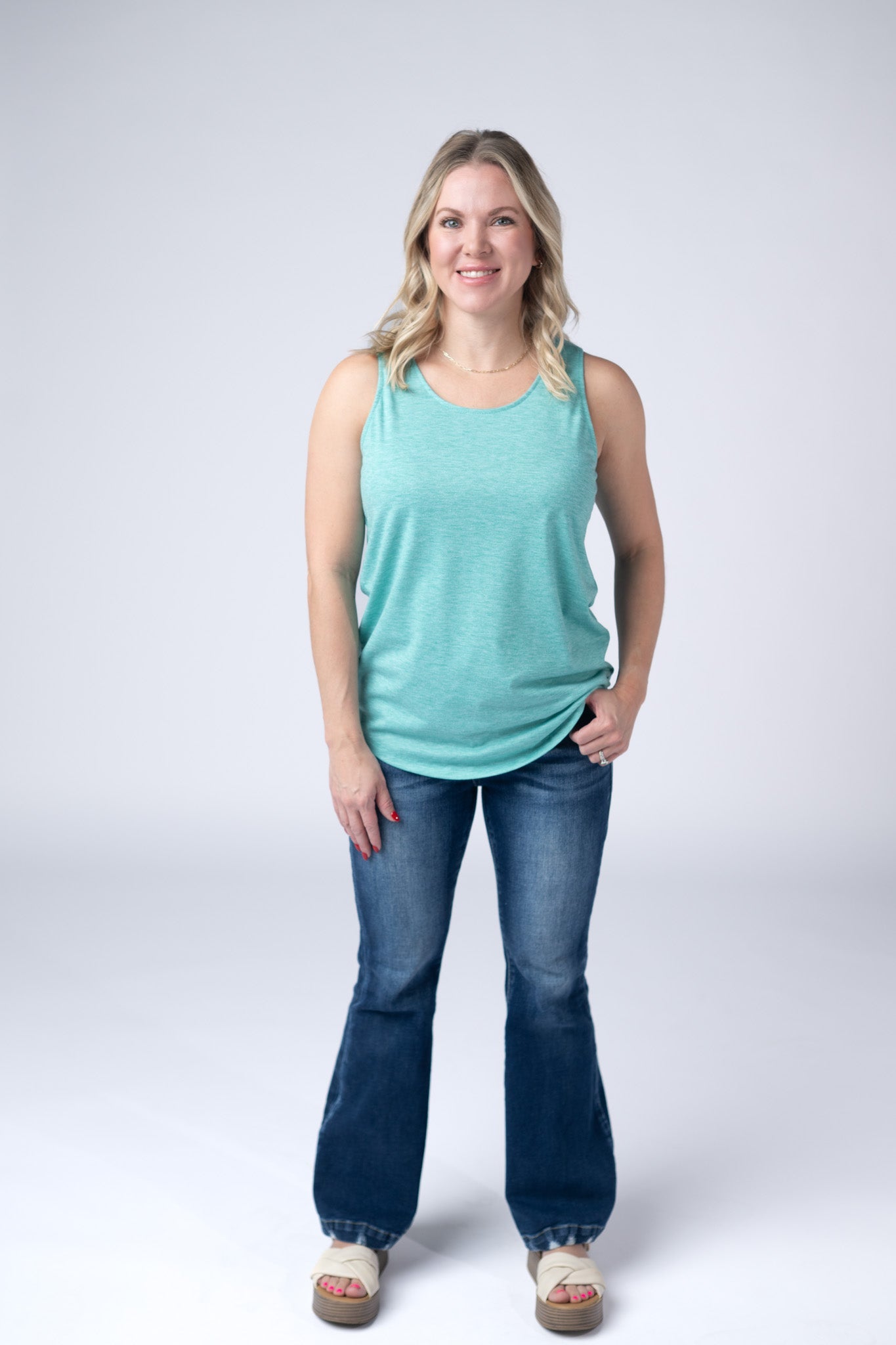 IN STOCK Tiffany Tank - Bermuda FINAL SALE