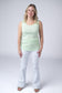 IN STOCK Ava Tank - Lime FINAL SALE