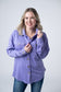 IN STOCK Brenna Button Down Top - Purple